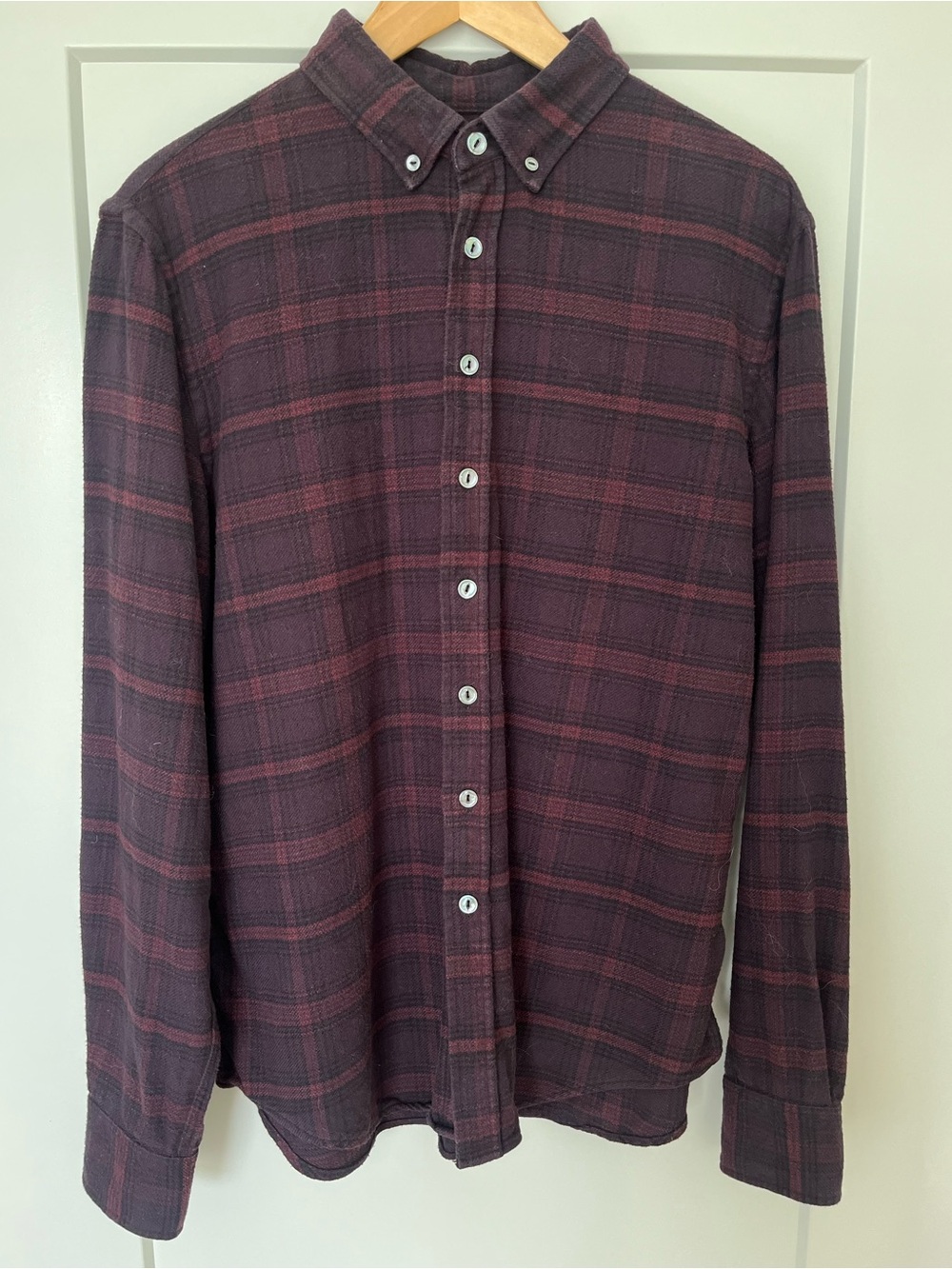 Outclass flannel button down